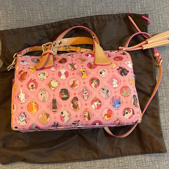 Dooney & Bourke Disney Dogs Satchel Bag - Picture 11 of 16